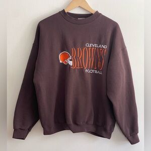 Vintage Cleveland Browns Embroidered Sweatshirt